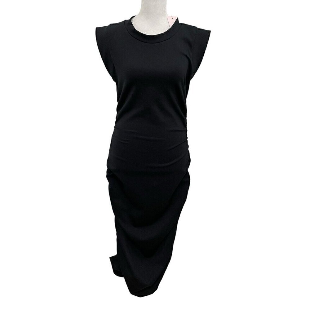 NWT Rachel Parcell Cap-Sleeve Bodycon Dress Ruched Sleeveless size Medium